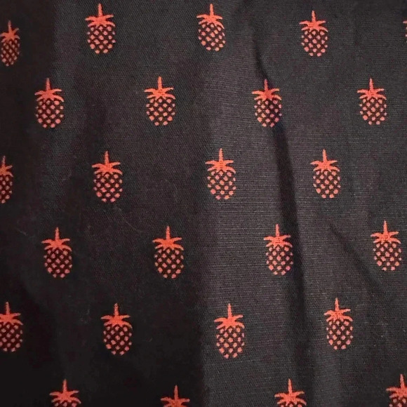 Duluth Trading Navy Pineapple Long-Sleeved Shirt Womens 1X - Picture 3 of 5